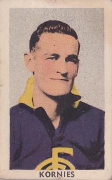 1949 Kornies Victorian Footballers #52 Edward Ryan Front